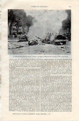 LAMINA V11093: Atentado en la plaza del Teatro en Saigon
