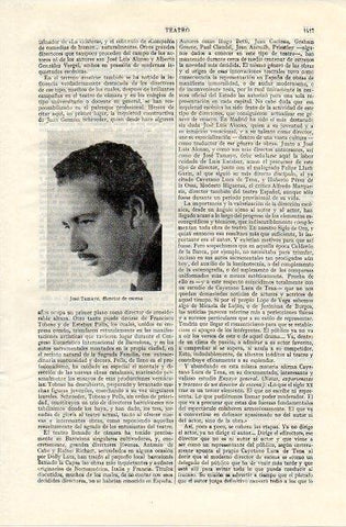 LAMINA V11172: Jose Tamayo