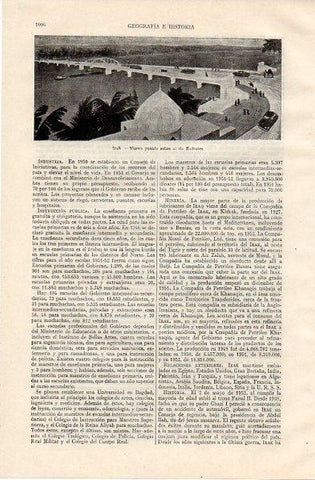 LAMINA V11066: Nuevo puente sobre el Eufrates, Irak