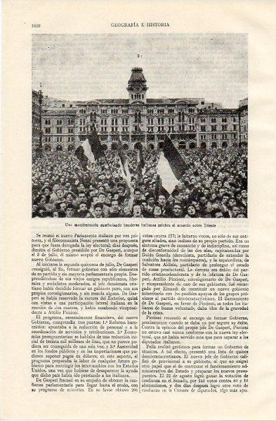 LAMINA V11068: Celebracion del acuerdo de Triestre