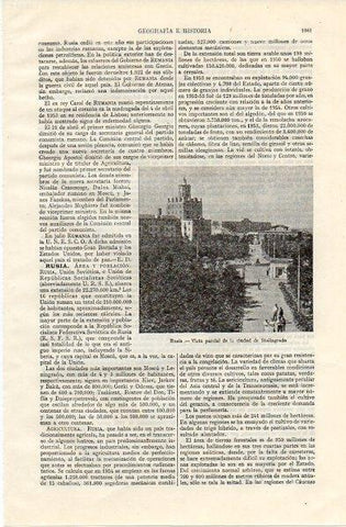 LAMINA V11077: Vista de Stalingrado actual San Petesburgo