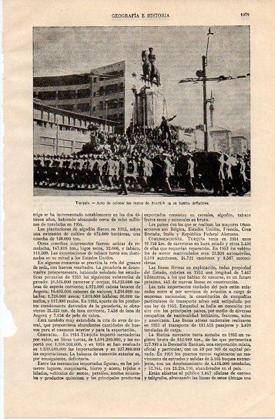 LAMINA V11080: Tumba de Ataturk en Turquia