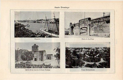 LAMINA V11271: Vistas de Santo Domingo, Republica Dominicana