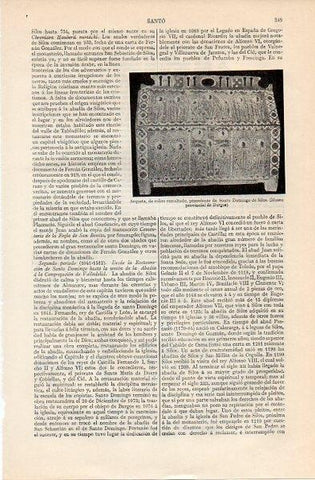 LAMINA V11281: Arqueta de Santo Domingo de Silos