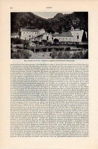 LAMINA V11282: Monasterio de Santo Espiritu del Monte