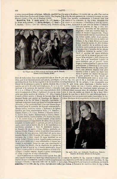 LAMINA V11267: La Virgen con el Niño, por F. Ferrari