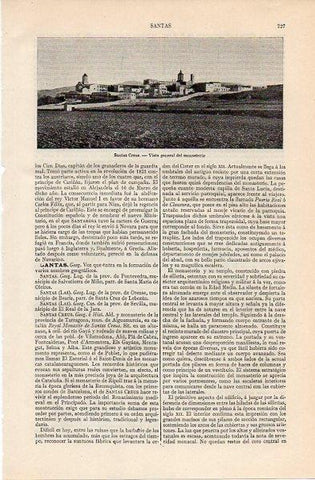LAMINA V11223: Monasterio de Santas Creus