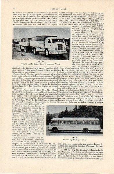 LAMINA V10864: Autobus Pegaso Diesel
