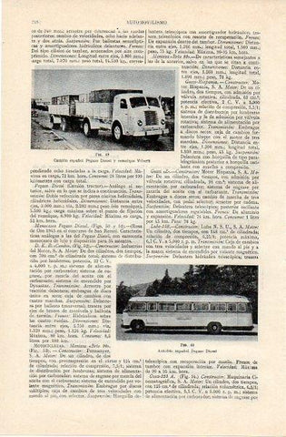 LAMINA V10864: Autobus Pegaso Diesel