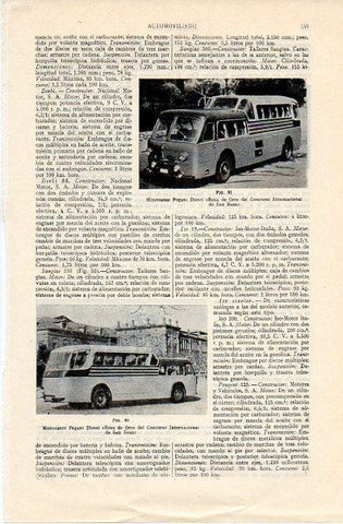 LAMINA V10866: Monocasco Pegaso Diesel Rosa de Oro