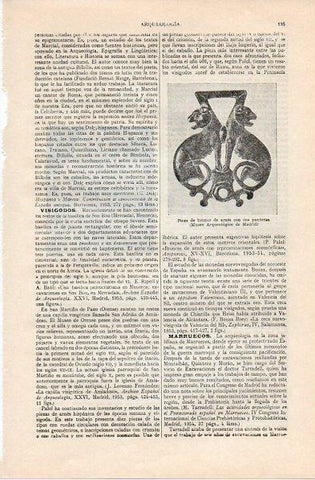 LAMINA V10844: Pieza de bronce de arnes con dos panteras