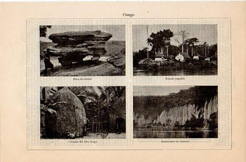 LAMINA V10745: Vistas del Congo