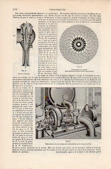 LAMINA V10729: Bombas de condensacion sistema A. E. G