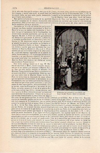 LAMINA V10740: El bautismo, la confirmacion y la confesion, por van der Weyden