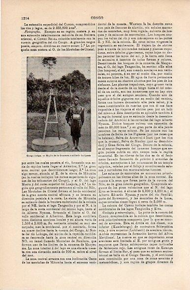 LAMINA V10742: Soldado indigena en la frontera Congo Belga