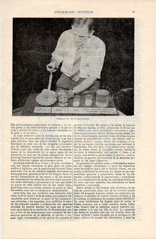 LAMINA V10797: Composicion de la mantequilla
