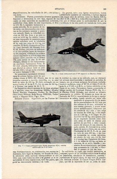 LAMINA V10875: Caza norteamericano F-9F