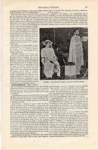 LAMINA V10978: El emperador de Abisinia