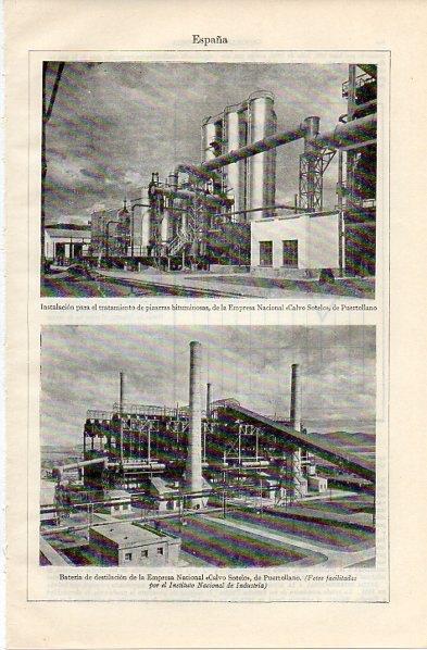 LAMINA V11010: Empresa Nacional Calvo Sotelo en Puertollano