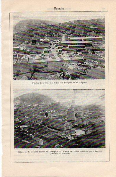 LAMINA V11012: Sociedad Iberica del Nitrogeno en La Felguera
