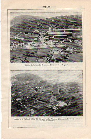 LAMINA V11012: Sociedad Iberica del Nitrogeno en La Felguera