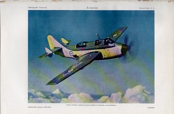 LAMINA V10877: Fairey Gannet