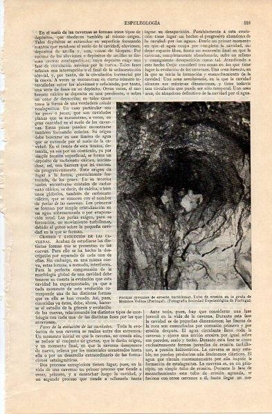 LAMINA V10934: Tubo de erosion en gruta de Moinhos Velhos, Portugal