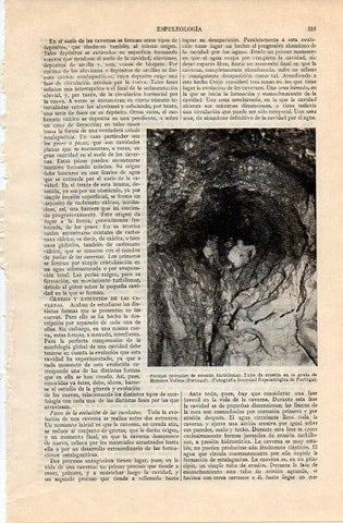 LAMINA V10934: Tubo de erosion en gruta de Moinhos Velhos, Portugal