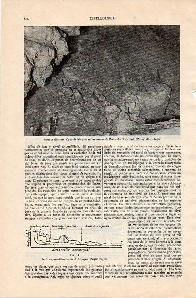 LAMINA V10936: Cono de bloques en las Cuevas de Fresnedo, Asturias