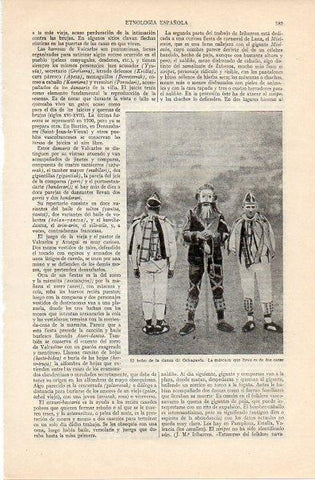 LAMINA V10943: El bobo de la danza de Ochagavia