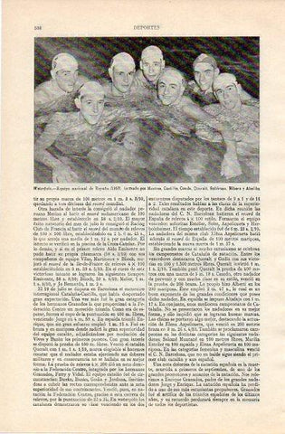 LAMINA V10929: Equipo de waterpolo de España en 1953