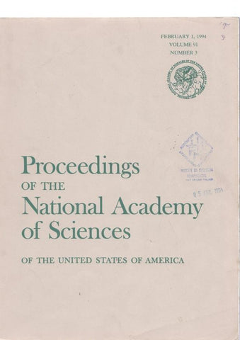 Proceedings of the Nationaal Academy of Sciences Volum 91, number 03