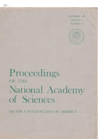 Proceedings of the National Academy of Sciences volume 75 number 11