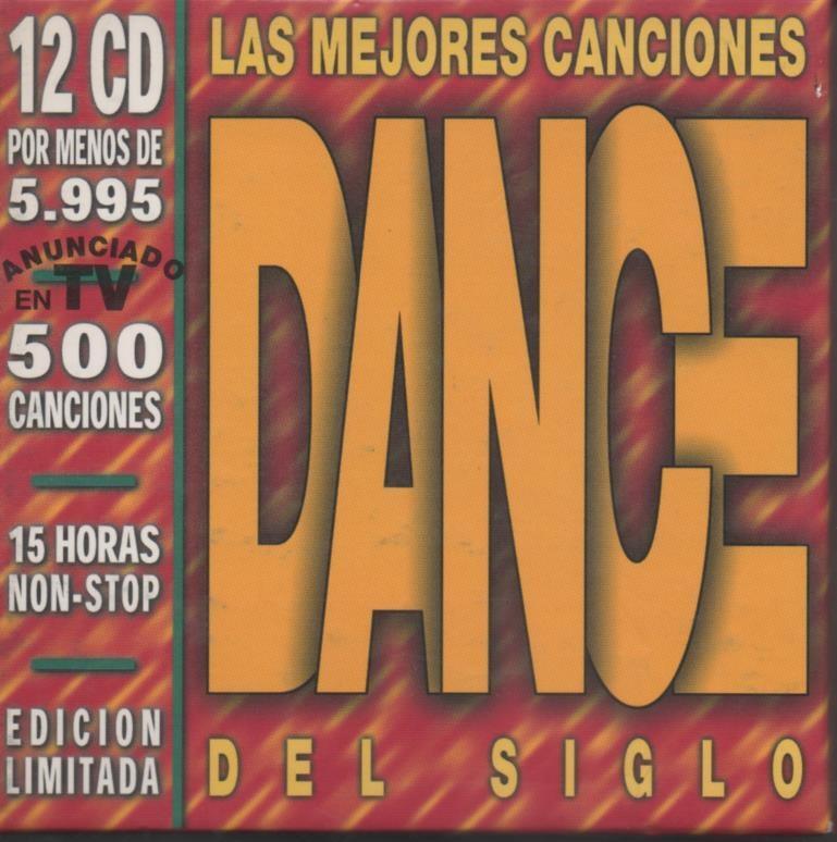CD E00100: Cd Música. 12 Cds  Las Mejores Canciones Dance del Siglo