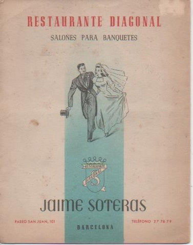 Varios E00227: Restaurante Diagonal Jaime Soteras