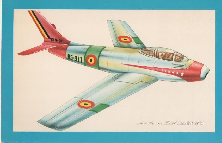 Varios E00220: North American F.86.A Sabre EE.UU