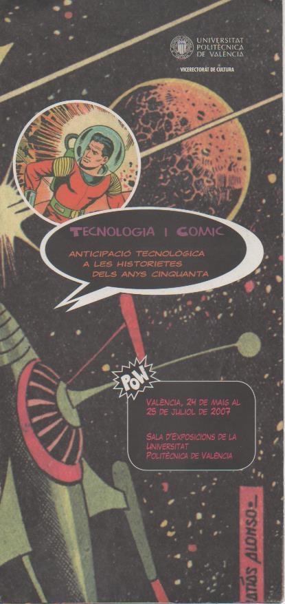 Varios E00216: Triptico Tecnologia y Cómic 