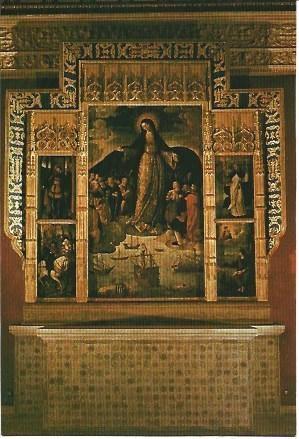 POSTAL L04021: Virgen de los Navegantes de Sevilla