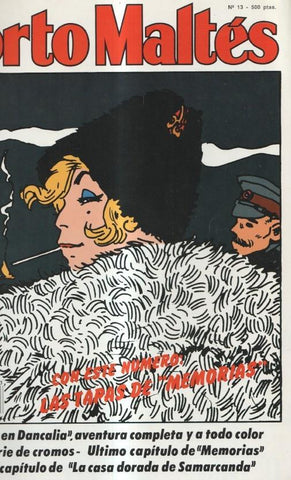 Corto Maltes revista numero 13  (NO lleva los cromos)
