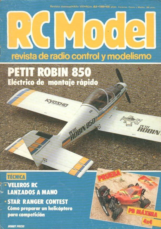 Revista RCModel numero 093: Petit Robin 850 (cubierta estropeada)