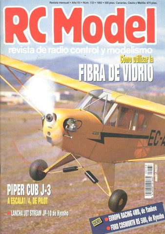 Revista RCModel numero 133: Como utilizar la fibra de vidrio