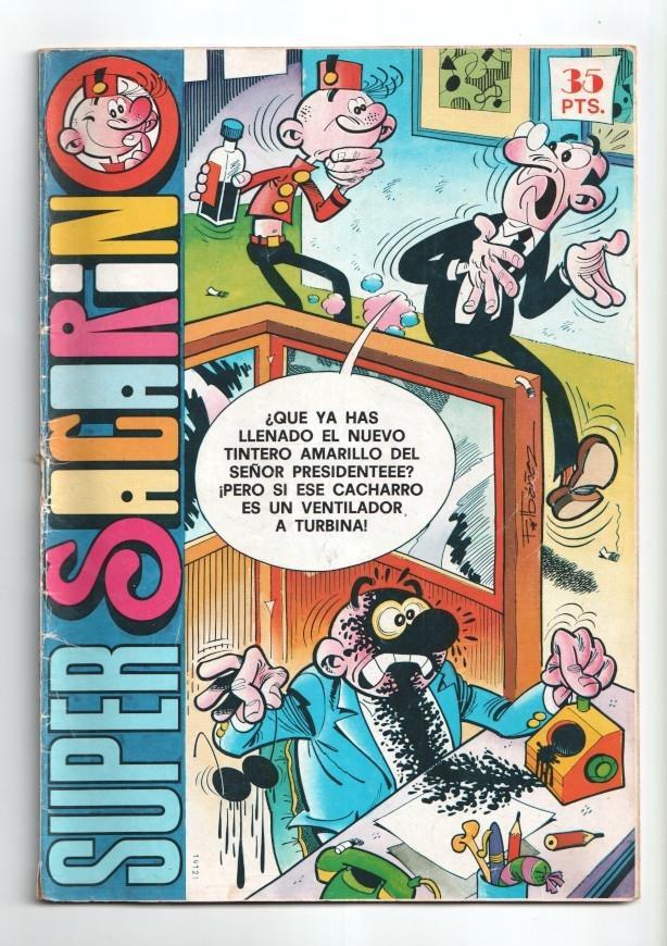 Super Sacarino numero 030: Sherlock Lopez: La hora de la felicidad (Gabi, 13 paginas)
