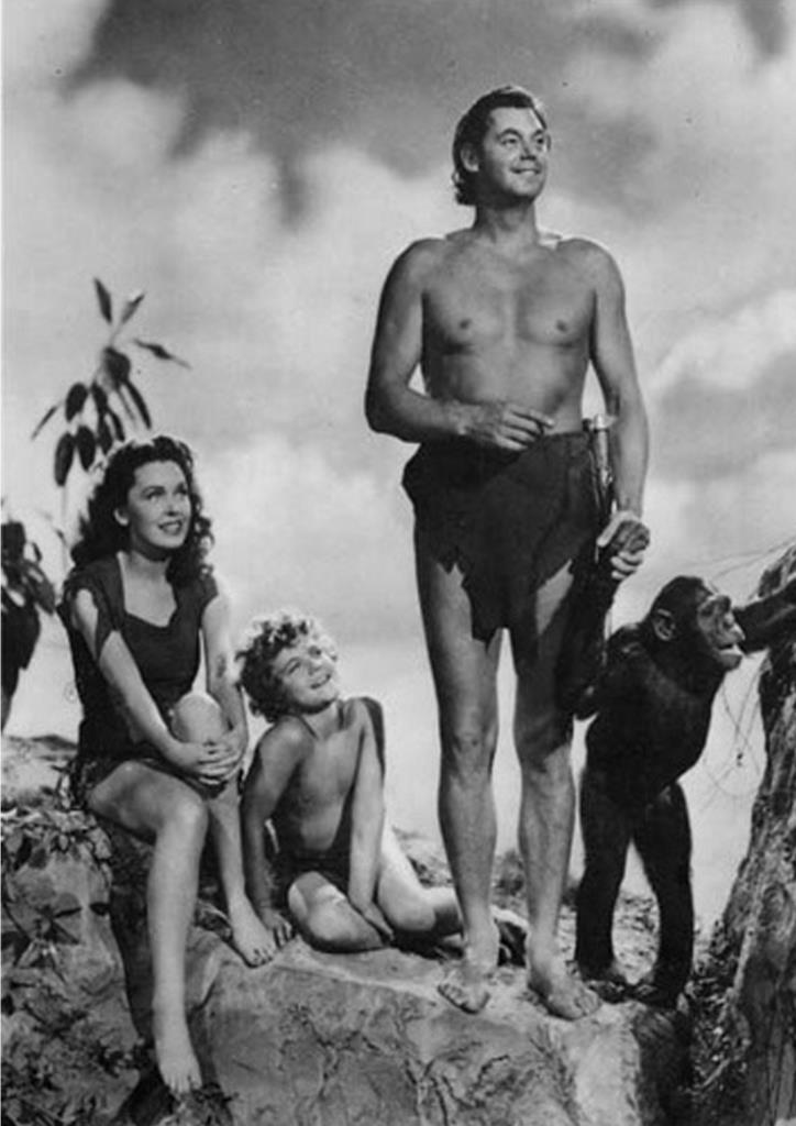 Poster DIN 4 numero 0782: Tarzan (Johnny Weissmüller) modelo 08