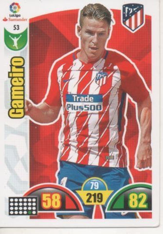 Cromo E002869: Trade Card Game Adrenalyn. Liga 2017-18, Gameiro. C.A. de Madrid