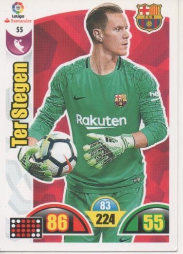 Cromo E002866: Trade Card Game Adrenalyn. Liga 2017-18, Ter Stegen. F.C. Barcelona