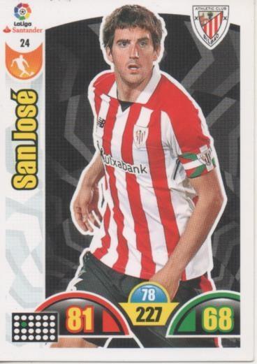 Cromo E002859: Trade Card Game Adrenalyn. Liga 2017-18, San José. A.C. de Bilbao