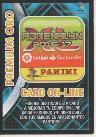 Cromo E002848: Trade Card Game Adrenalyn. Liga 2016-17, Premium Oro