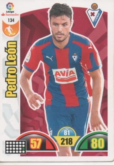 Cromo E002894: Trade Card Game Adrenalyn. Liga 2017-18, Pedro León. S.D. Eibar