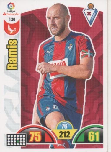 Cromo E002891: Trade Card Game Adrenalyn. Liga 2017-18, Ramis. S.D. Eibar