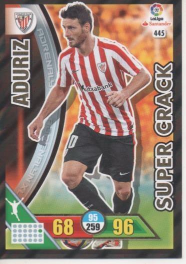 Cromo E002814: Trade Card Game Adrenalyn. Liga 2016-17, Super Crack. Aduriz. Bilbao.A.C.